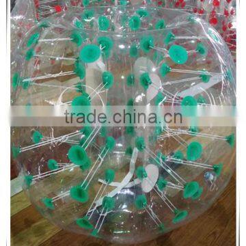 New design fashion inflatable belly bumper ball/ body zorbing bubble ball for sale