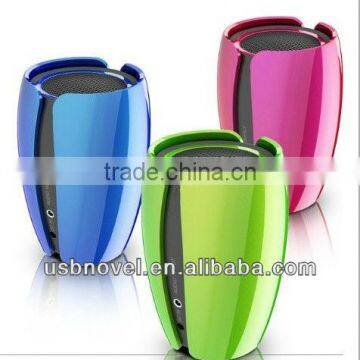 Christmas gifts or Resale cup type mini speaker for computer tablet pc