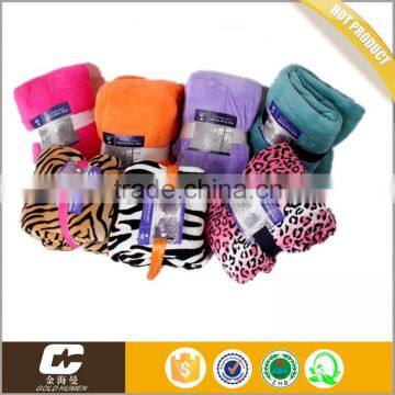 Animals Pattern Printing King Queen Full Micro Fleece Flannel Fleece Blanket photo-4