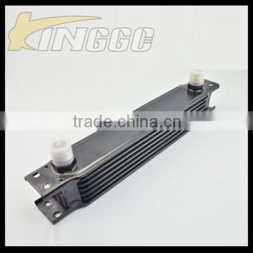 Universal Cooling System AN 8 Black Aluminum 7 Row Oil Cooler