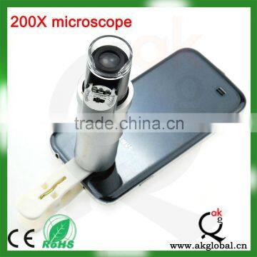 Mobile Phone Clip 200x Microscope Lens for IPhone 6 6 Plus photo-2