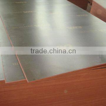 WBP glue, hardwood core,brown 12mm film faced plywood from Linyi manufacturer