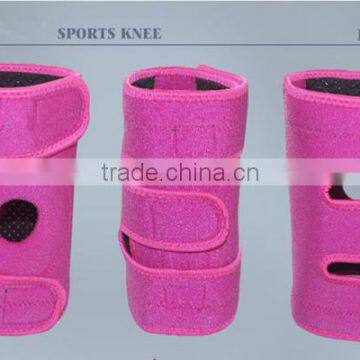 four color breathable sport knee brace