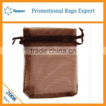 Customized Printed Personalized Organza Bag Wholesale Cheap Draw String Bags Tea Bag photo-4