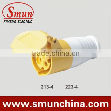 110V 3p32A IP44 coupler socket