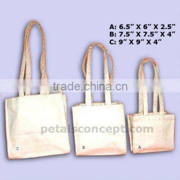 Heavy duty cotton tote bag