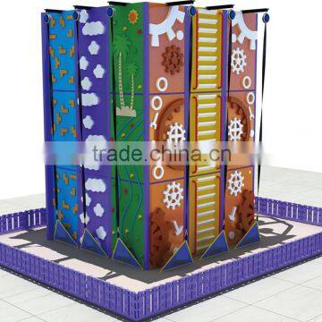 Kaiqi Kids Fun Multi-function Climbing Wall Playground park amusement KQ60275A