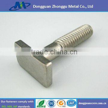 China supplier half thread machine screw