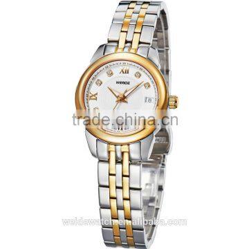 2014 Trendy New WEIDE Waterproof Fashion Quartz Woman Classic Watch Ladies Gold Bangle Watches Latest Design Brand photo-2