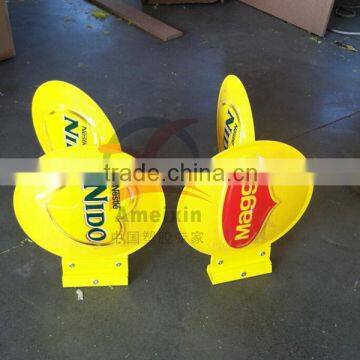 OEM Sign Plastic Display With Painting ,advertising Products photo-3