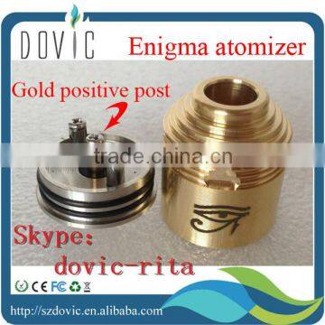 newest arrival !!!unique design e cig atomizer gold enigma atomizer