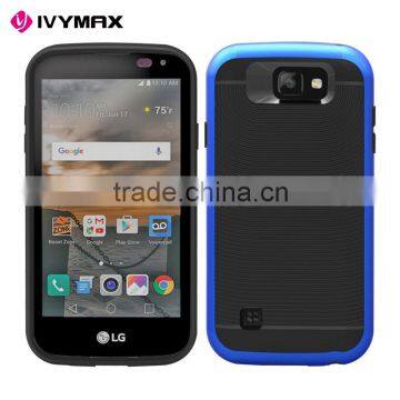 Top Selling Aluminimum Textured Grip Shockproof Phone Case for LG K3/LS450 photo-3