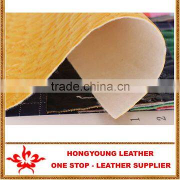 Durable Leaf Grain PVC Leather Synthetic for Cosmetic Bag,baggage,suitcase,wallet photo-4