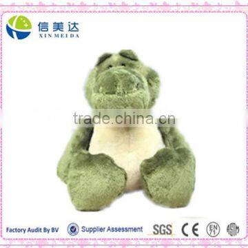 Green Sitting Crocodile Plush toy for sale