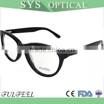 Lady Simple Style Best Quality Cat Shape Acetate Eyeglasses Frame 2015 photo-6