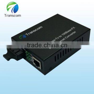 100M Single Fiber SC Fiber Media Converter