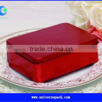 Made In China Custom Red Iron Box Printed Boxes Wholesale Goods