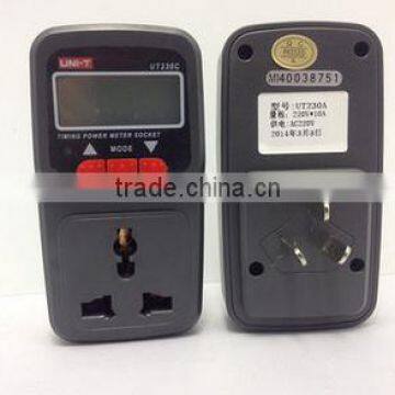 Uni-Trend UT230A Timing Power Meter Socket Energy/Electricity Electricity Power Energy Usage Meter Quality Choice photo-2