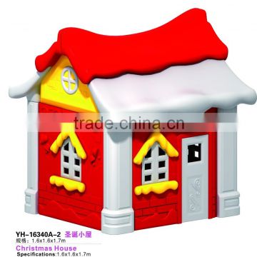 Plastic playground play houses for kids