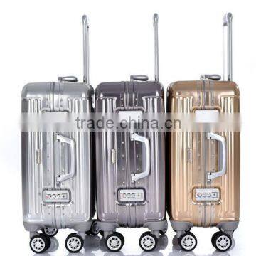2015 20''24''28'' Aluminum Travel Case Fashion Simple Lluggage Case Trolley Case photo-4