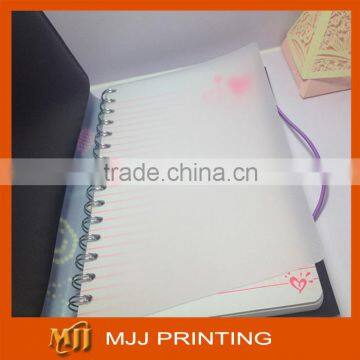 School Supply PP Cover Spiral Notebook Wire O Diary Book With Plastic PP Cover photo-4