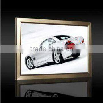 car advertising led snap frame