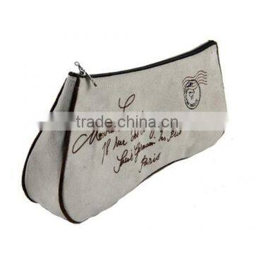 Fine Craft Fabric Cosmetic Bag With Exclusive Embroidery Design photo-3