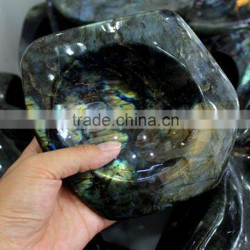 magic design polished labradorite ashtray