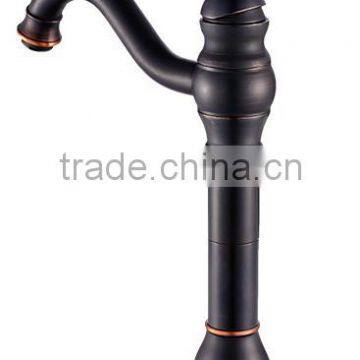 Tuscan Bronze Vessel Basin Faucet photo-3