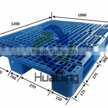 1200*1000 plastic pallet prices food grade popular solid deck nine feet plastic pallet                        
                                                                                Supplier's Choice