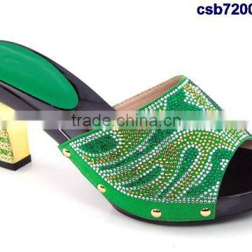 Csb7200 Africa 2016 Fashion Women Shoes for Party Evening Italy Shoes Matching Purse Fashion Wedding Shoes Quality Choice photo-4