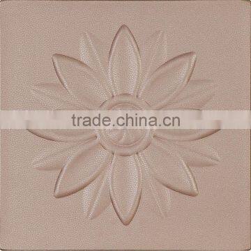 Interior Decorative 3D Effect Texture Wall Panel With Enamel Covering