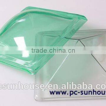 Polycarbonate thermoforming plastic clear any shape is ok