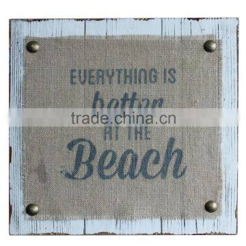 Chinese Products Wholesale Custom Burlap Wall Printing photo-3