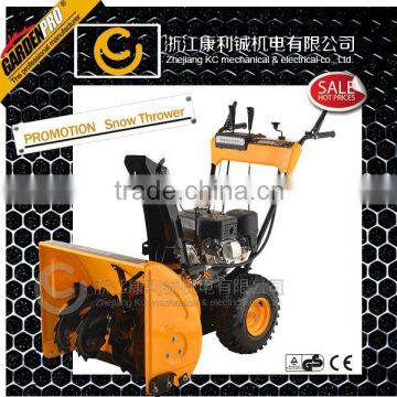 HOT SELL!! 6.5HP gasoline snow thrower, electrical start