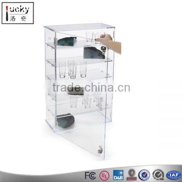 Clear 6 Layers Showcase Display Locking Acrylic Case photo-4