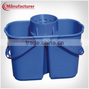 15L Portable Plastic mop Squeeze Bucket with Wringer