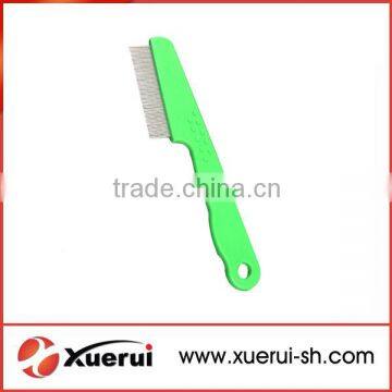 Pet flea comb, long handle pet flea comb