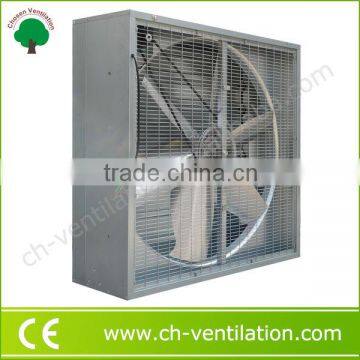 Wide applicability humidity controlled wall engine room exhaust fan