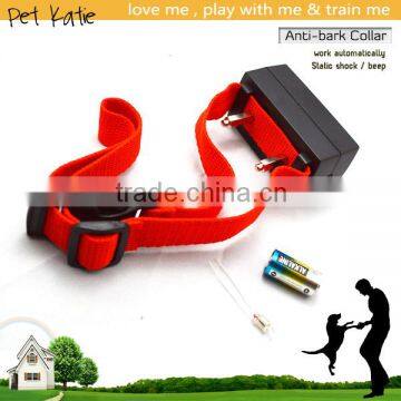 Electronic Anti Bark Collar 6 Levels Sensitivity Adjustable for Big Dogs Training