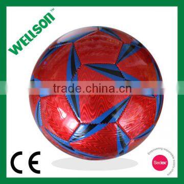 Promotional red laser shine PVC football