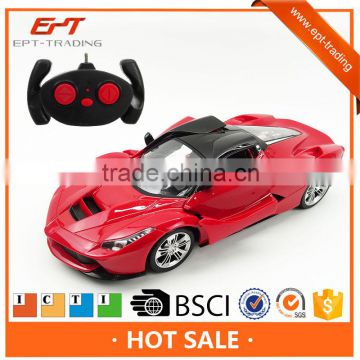 Top quality 4ch plastic openable door rc speed car