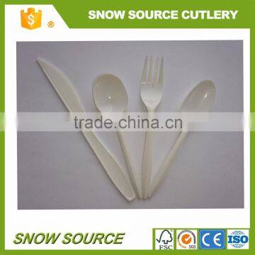 2.5g Disposable Plastic PP Fork Knife Spoon