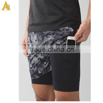 High quality wholesale drop crotch blank mens fleece sweat shorts