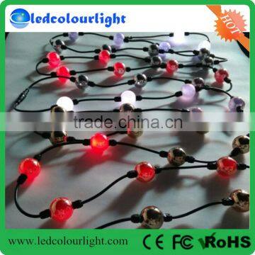 50mm dmx rgb string ball light