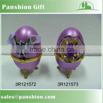 Handmade Ceramic Egg Shape Box for Jewelry photo-2