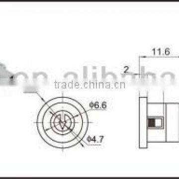 Ignition Key Switch Lock,12mm Keyed Switch,key Switch Auto for Car photo-6