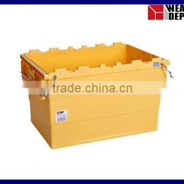 600*400*365mm Plastic Logistic Box with Bars