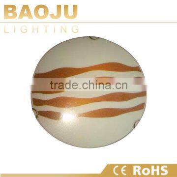 110-220V Round glass ceiling light covers for bedroom light