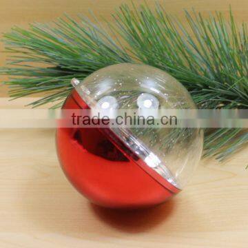 2016 wholesale New Design Transparent Christmas Ball